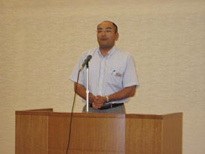 総社YEGの坪井直前会長が中国ブロック大会への想いを熱く語りました