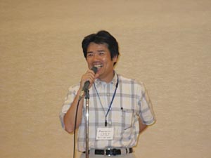 倉敷YEGの二宮監事による閉会の挨拶