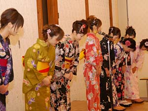 壇上での挨拶