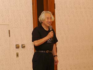 森氏から閉会の辞「新小町には、一次審査を共に頑張った方達や、倉敷市民のためにも頑張ってもらいたい。」