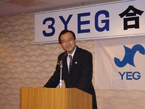 講演会 講師:倉敷市神田助役 テーマは「地域特性を活かしたまちづくり」