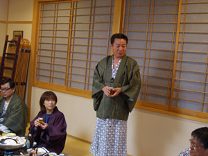 野口副会長乾杯発声