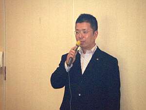 植木会長による挨拶です