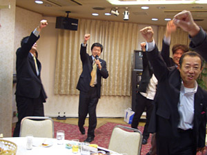 鳥取YEG森下副会長による「日本一の朝市!」