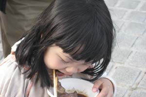 しっかり食べて大きくなってね!