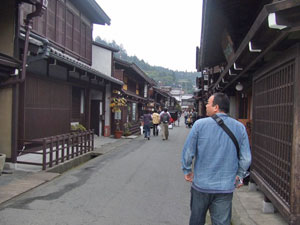 高山の古い町並み