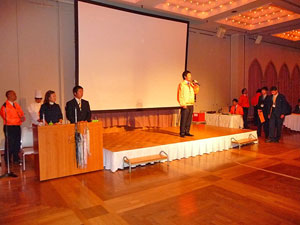 梶谷実行委員長(岡山)からの閉会 挨拶