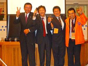 実行委員長、副実行委員長(矢野委員長) 挨拶