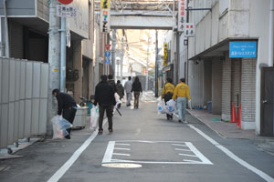 清掃風景