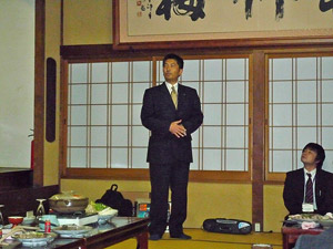 例会委員会 平松委員長