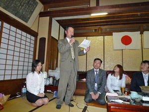 残念ながらお仕事で参加できなかった土倉卒業生へ