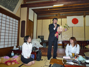 ご挨拶 久本卒業生より