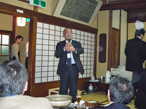 閉めのご挨拶 上西副会長