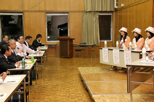 上西会長より質問