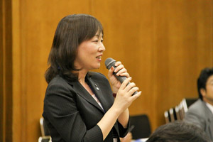 山本出向理事より質問(小町に選ばれるための秘訣は?)