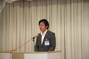 岡山YEG代表西本さん