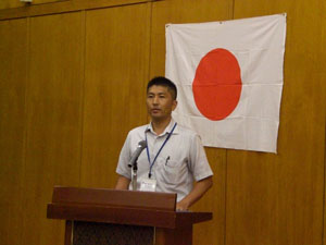 親睦委員会　平松委員長