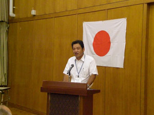 例会委員会　若林委員長