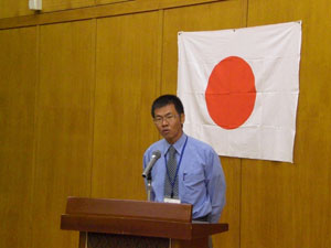 朝市企画委員会　立間委員長