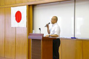 倉敷商工会議所 青年部 上西会長挨拶
