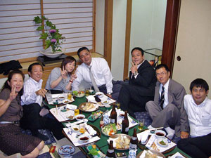 倉敷YEGメンバーで二次会