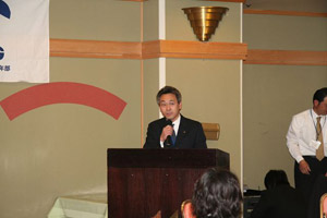 司会 例会委員会 斉藤副委員長