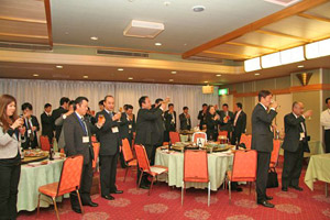 乾杯の挨拶 渡壁副会長