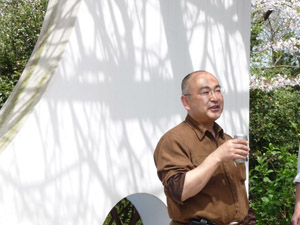上西直前会長 乾杯の挨拶