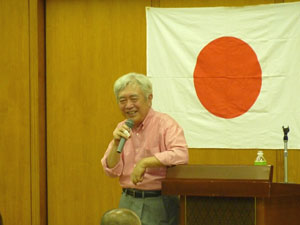 質疑応答をいただく大原会頭