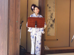 本日も司会は村松さん お疲れ様です