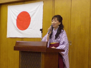 山本由佳里会長の挨拶