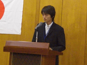親睦委員会・宮原副委員長