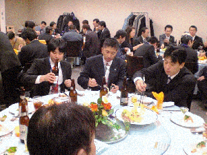 歓談の様子