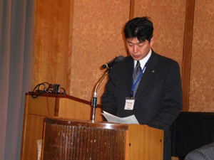 総会 議事進行 大野常任理事